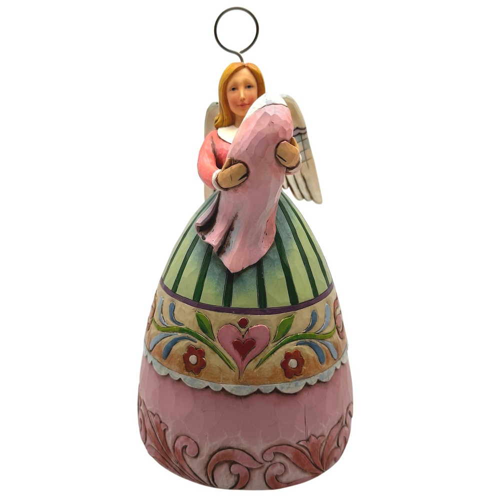 Jim Shore Heartwood Creek Born Into Loving Arms Angel Baby Figurine 4008940